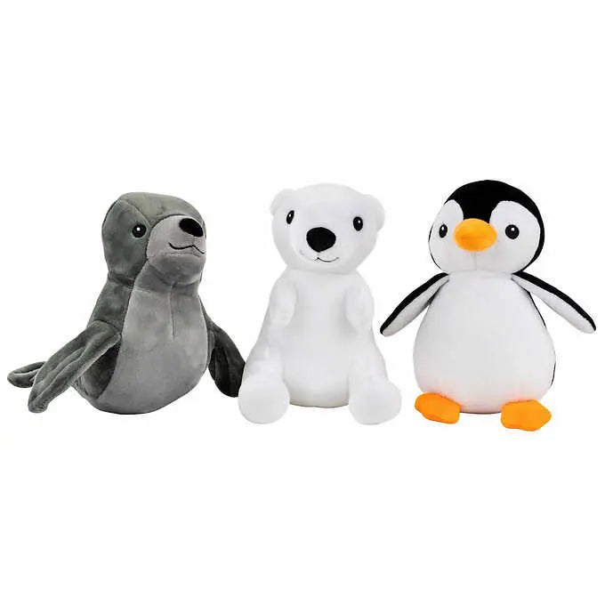 Arctic Friends Plush Toys (3)