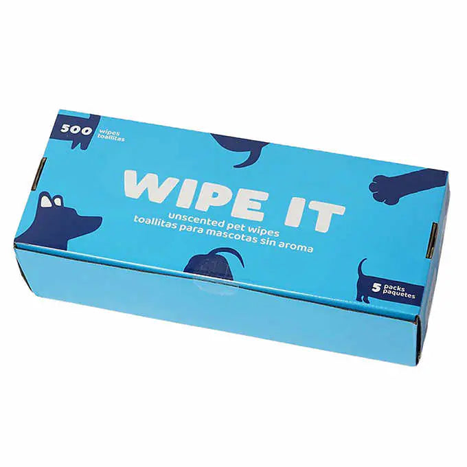 Wipe It! Pet Wipes, 500-count